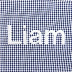 Buy 👏 Gifts For Kids Keet Personalized Kids Mini Chair Navy Gingham 🛒 -Christmas Gifts Sales Store detail2FFN044