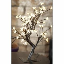 Hot Sale 🎉 Top Gifts Hi-Line Gift Ltd. Floral LED Light Bonsai Tree ✔️ -Christmas Gifts Sales Store detail2HILI268