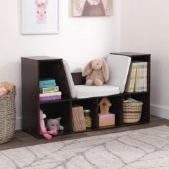 Brand new 🔥 Gifts For Kids KidKraft Bookcase With Reading Nook 🎁 -Christmas Gifts Sales Store detail2KD1399