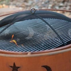 Cheapest 🔥 Gifts For Him Patina Evening Sky 31 Diam. Fire Pit With Grill And Free Cover ✔️ -Christmas Gifts Sales Store detail2PAT004