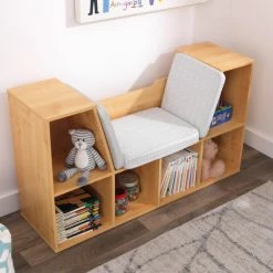 Brand new 🔥 Gifts For Kids KidKraft Bookcase With Reading Nook 🎁 -Christmas Gifts Sales Store detail3KD1399