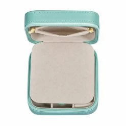 Outlet ⌛ Mele & Co. Gifts For Her Mele & Co. Josette Travel Jewelry Case - Mint Green - 5W X 5D X 2.25H In. 🎉 -Christmas Gifts Sales Store detail3ML768