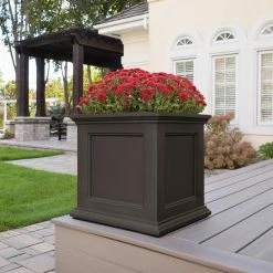 Discount ๐ Gifts For Her Mayne Square Polyethylene Fairfield Patio Planter โจ 12 Discount ๐ Gifts For Her Mayne Square Polyethylene Fairfield Patio Planter โจ -Christmas Gifts Sales Store detail3MMI004