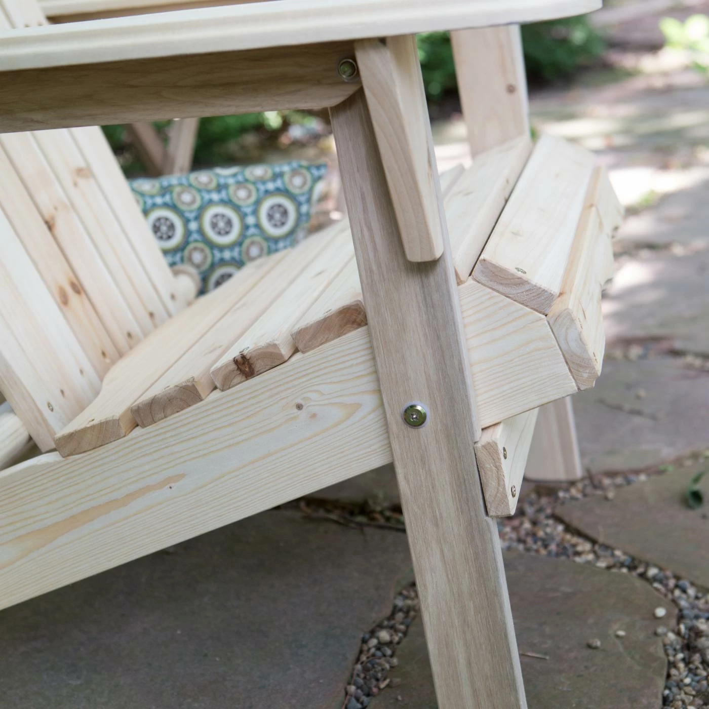 Budget ๐ฅฐ Merry Products Top Gifts Foldable Adirondack Chair Kit - Natural ๐ 6 Budget ๐ฅฐ Merry Products Top Gifts Foldable Adirondack Chair Kit - Natural ๐ - Image 6