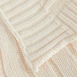 Best Pirce 🎉 Top Gifts Rizzy Home Cable Knit Cotton Luxury Sweater Throw Blanket 💯 -Christmas Gifts Sales Store detail3RIZ565