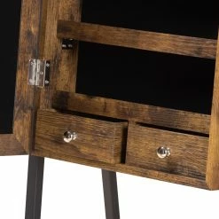 Coupon 😍 Gifts For Her Baxton Studio Ganit Jewelry Armoire With Mirror 🤩 -Christmas Gifts Sales Store detail3WSI5289