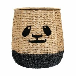 Wholesale 🧨 Sprinkle & Bloom Gifts For Kids Handwoven Panda Face Rattan Toy Basket By Sprinkle & Bloom 🛒 -Christmas Gifts Sales Store detail4CRAT568