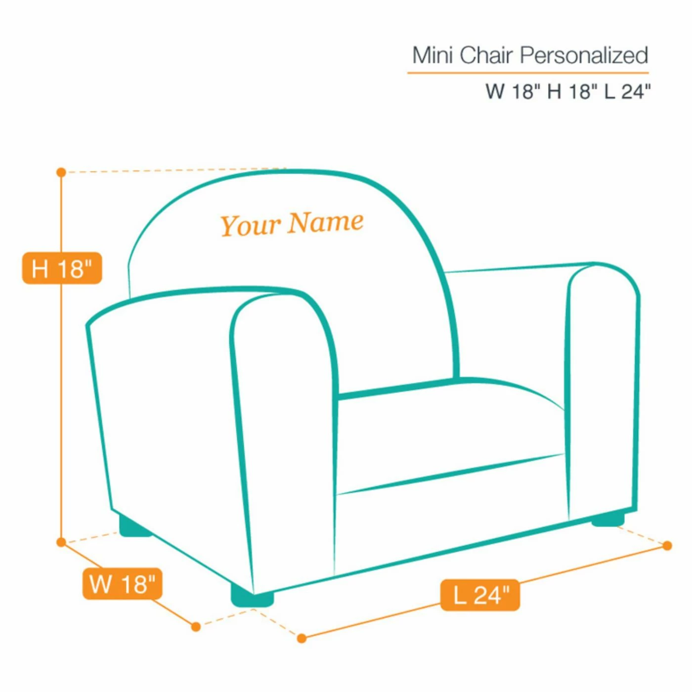 Best Sale ๐ฅ Gifts For Kids Keet Personalized Kids Mini Chair Brown Gingham ๐ 7 Best Sale ๐ฅ Gifts For Kids Keet Personalized Kids Mini Chair Brown Gingham ๐ - Image 7