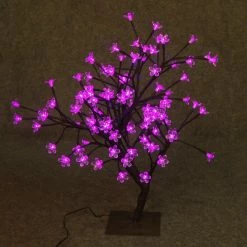 Hot Sale 🎉 Top Gifts Hi-Line Gift Ltd. Floral LED Light Bonsai Tree ✔️ -Christmas Gifts Sales Store detail4HILI268