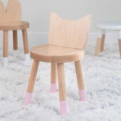 Cheapest ✔️ Nico & Yeye Gifts For Kids Nico & Yeye Kitty Kids Chair - Set Of 2 👏 -Christmas Gifts Sales Store detail4NICO016