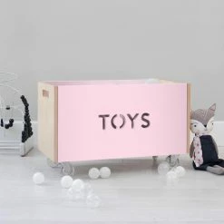 Brand new 🤩 Nico & Yeye Gifts For Kids Nico & Yeye Toy Box Chest On Casters ✨ -Christmas Gifts Sales Store detail5NICO001