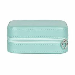 Outlet ⌛ Mele & Co. Gifts For Her Mele & Co. Josette Travel Jewelry Case - Mint Green - 5W X 5D X 2.25H In. 🎉 -Christmas Gifts Sales Store detail6ML768