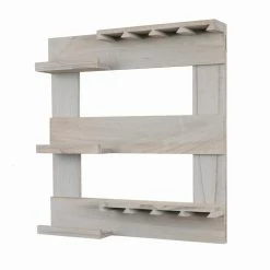 Wholesale 🎁 Top Gifts OS Home And Office Furniture Solid Wood Wall Mounted Wine And Stemware Display Cabinet 🥰 -Christmas Gifts Sales Store detail6OLP257