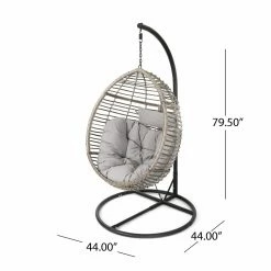Best reviews of 🌟 Top Gifts HN Home Caen Boho Wicker Outdoor Hanging Egg Chair 🔥 -Christmas Gifts Sales Store detail7BSHD3022