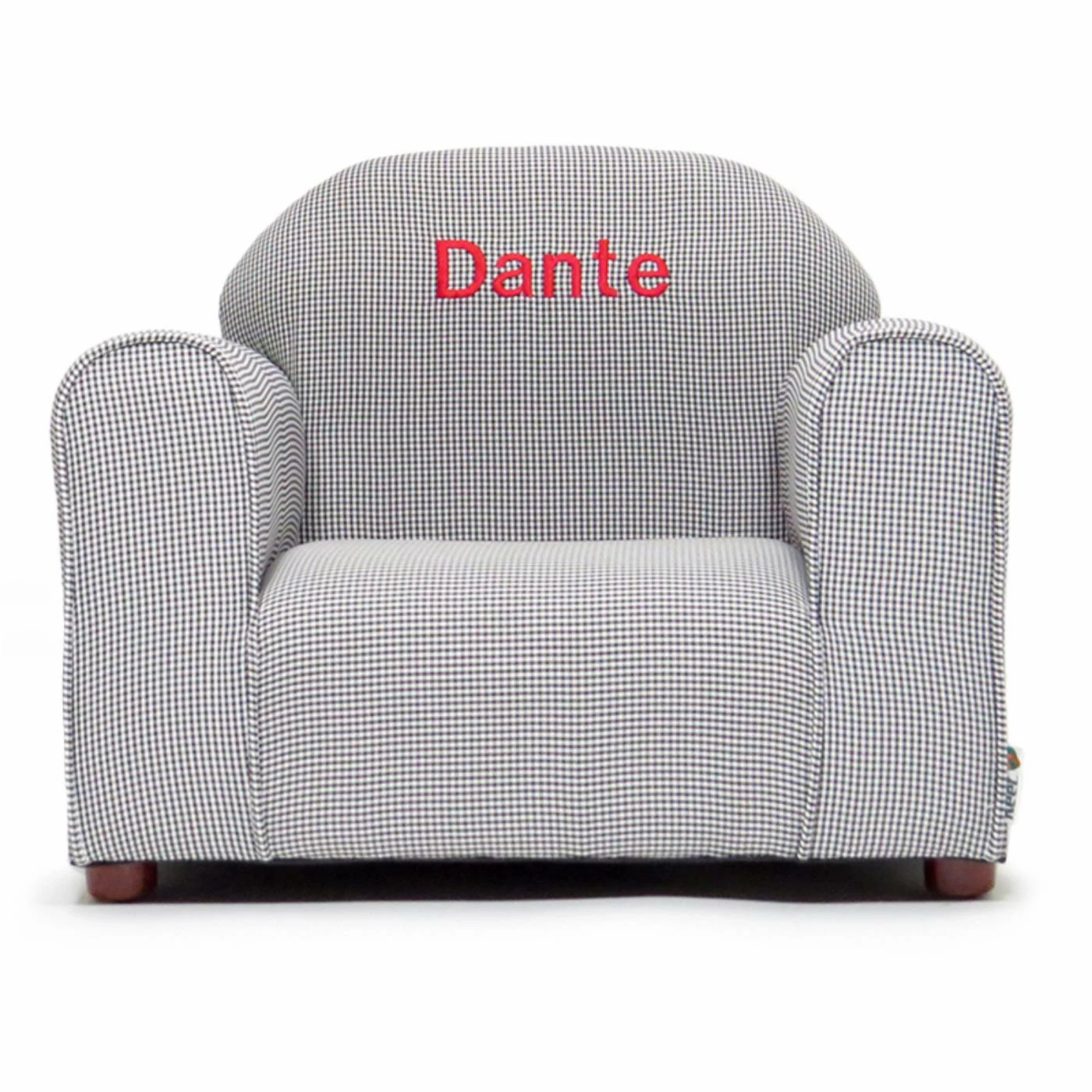 Best Sale ๐ฅ Gifts For Kids Keet Personalized Kids Mini Chair Brown Gingham ๐ 3 Best Sale ๐ฅ Gifts For Kids Keet Personalized Kids Mini Chair Brown Gingham ๐ - Image 3