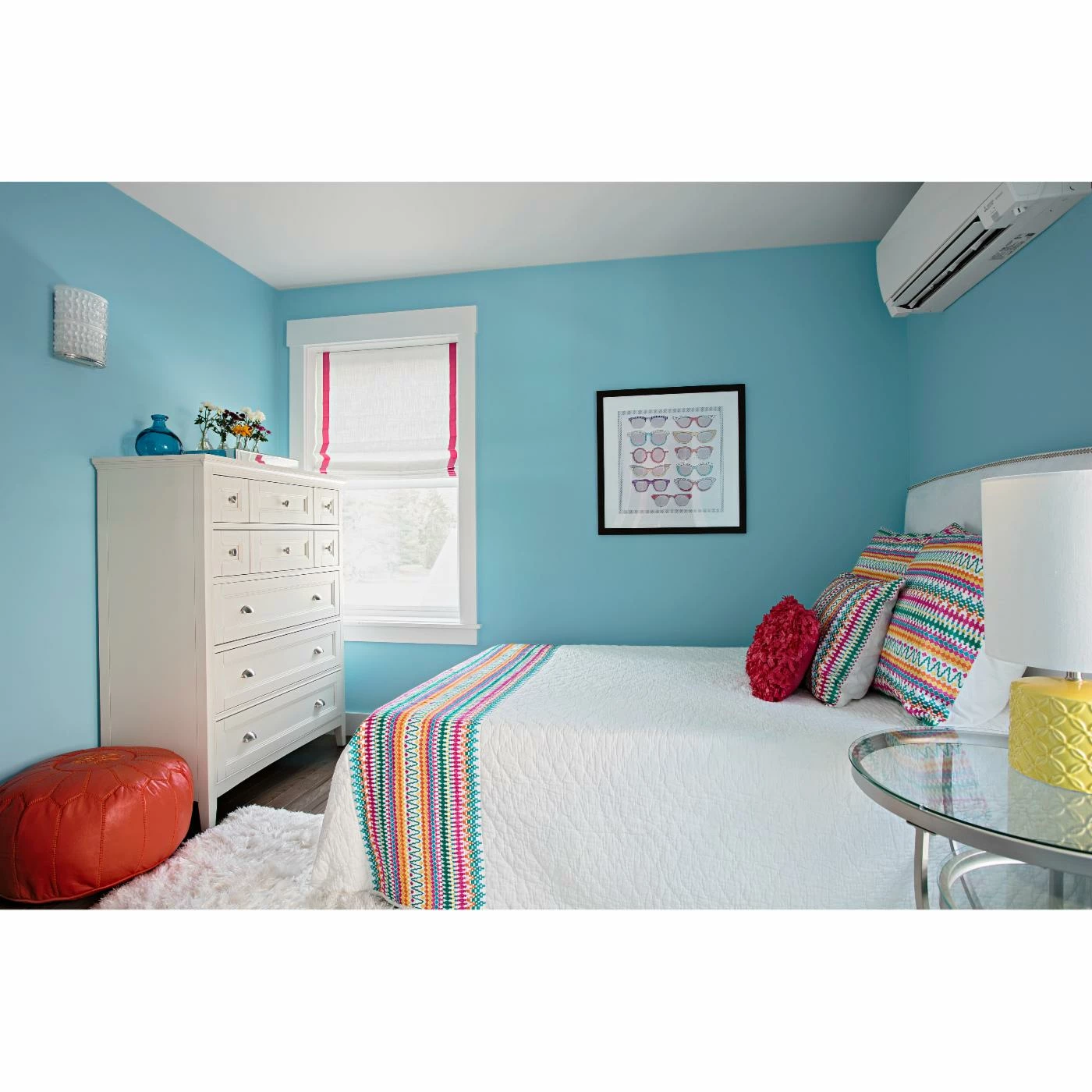 Budget 😉 Top Gifts Ikram Design Round Moroccan Leather Pouf ✨ 3 Budget 😉 Top Gifts Ikram Design Round Moroccan Leather Pouf ✨ - Image 3