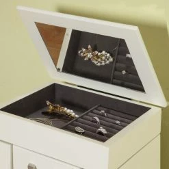 Flash Sale 🌟 Nathan Direct Top Gifts Eiffel Tower 5 Drawer Jewelry Armoire 🎉 -Christmas Gifts Sales Store detailNDI093