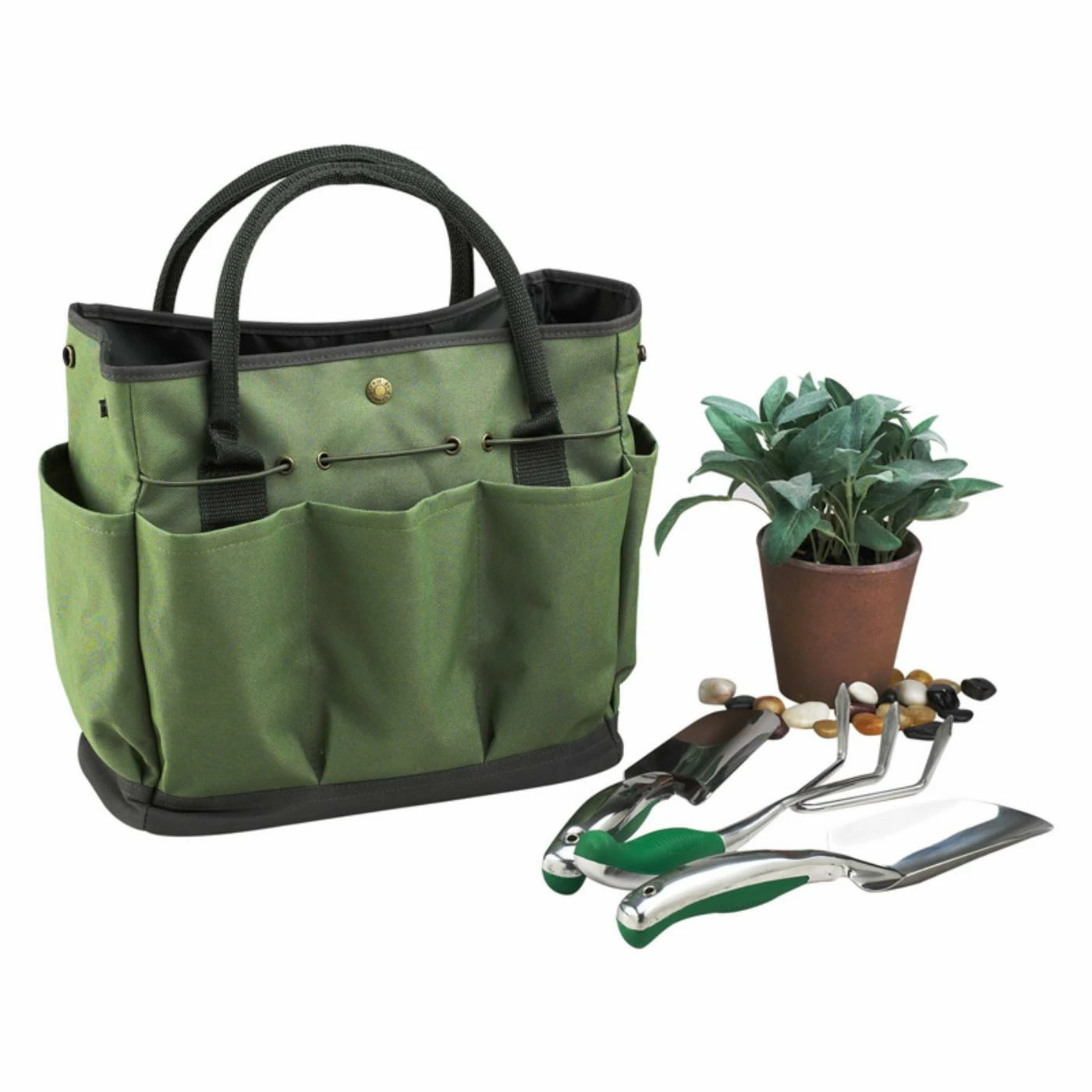 Best Sale π€© Top Gifts Picnic At Ascot Eco Gardening Tote Set - Garden Green β¨ 3 Best Sale π€© Top Gifts Picnic At Ascot Eco Gardening Tote Set - Garden Green β¨ - Image 3