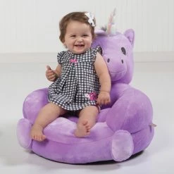Deals 😀 Gifts For Kids Trend Lab Toddler Plush Unicorn Character Chair 🎉 -Christmas Gifts Sales Store detailTRL2122