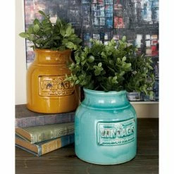 Cheapest π― Top Gifts DecMode Ceramic Vintage Cutlery Jar - Set Of 3 π 6 Cheapest π― Top Gifts DecMode Ceramic Vintage Cutlery Jar - Set Of 3 π -Christmas Gifts Sales Store detailUMA6552