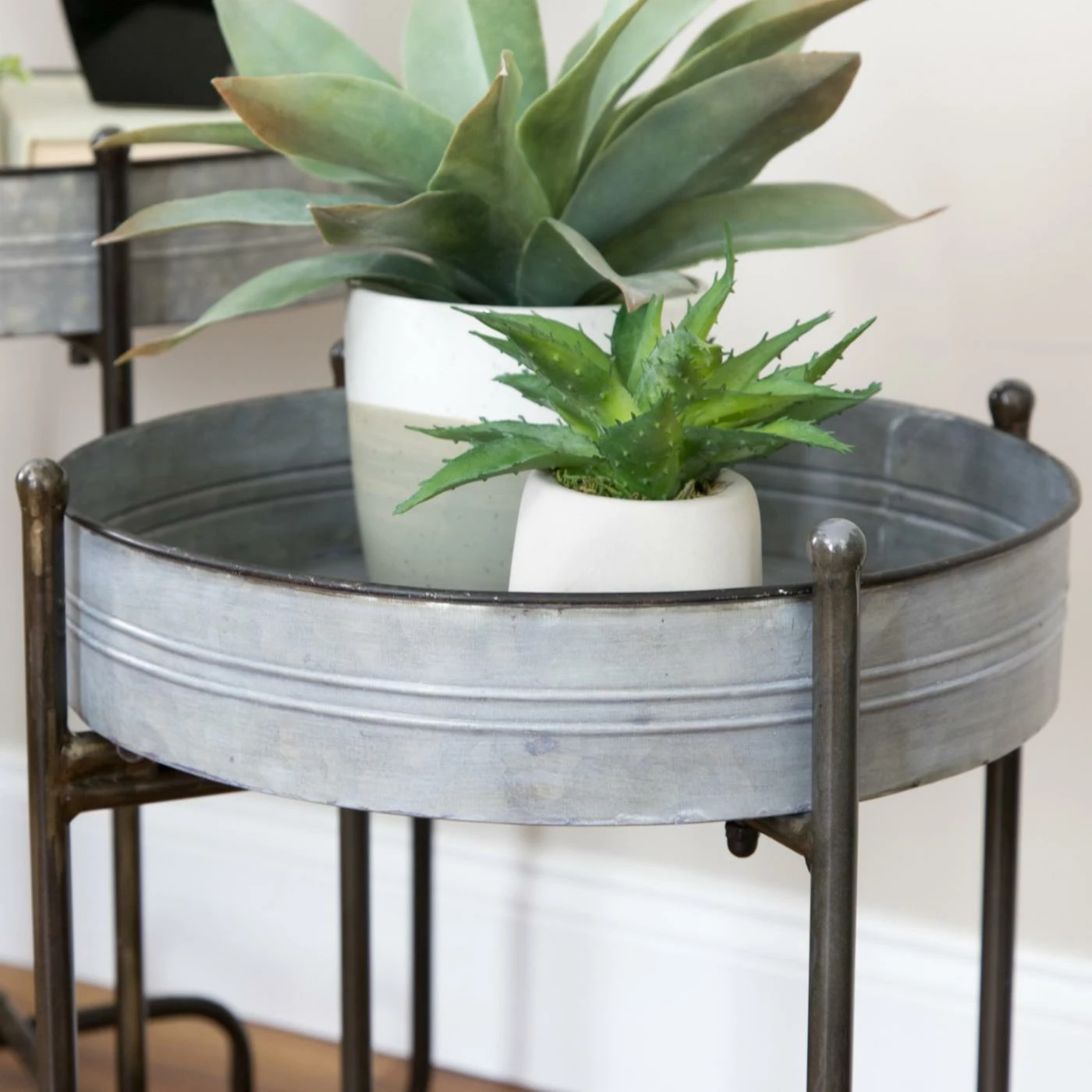 New ๐ฅฐ Top Gifts Aspire Home Accents Easton Metal Planter Table - Set Of 2 ๐ 2 New ๐ฅฐ Top Gifts Aspire Home Accents Easton Metal Planter Table - Set Of 2 ๐ - Image 2