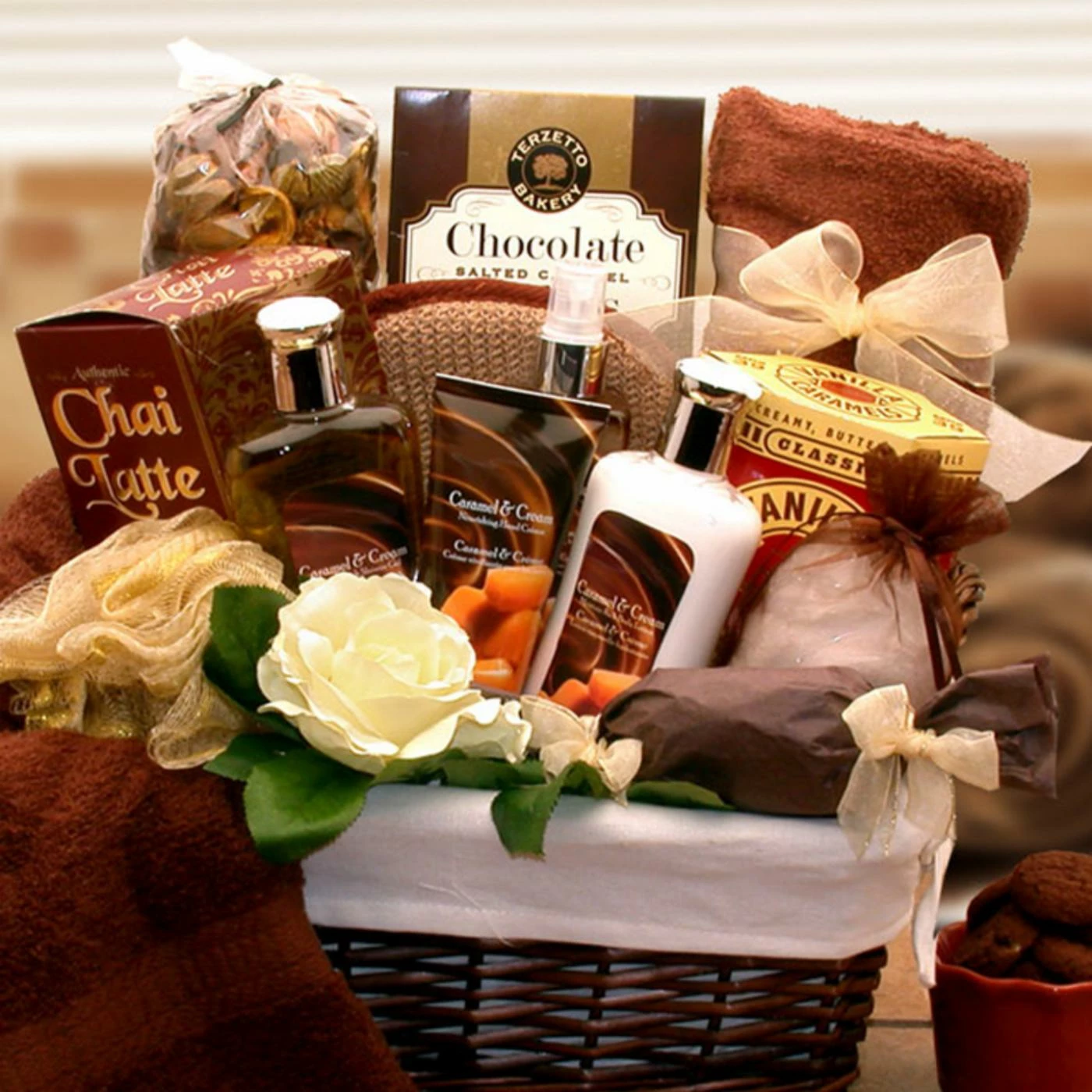 Buy ๐ Gift Basket Drop Shipping Gift Baskets Caramel Indulgence Spa Relaxation Hamper ๐ 2 Buy ๐ Gift Basket Drop Shipping Gift Baskets Caramel Indulgence Spa Relaxation Hamper ๐ - Image 2