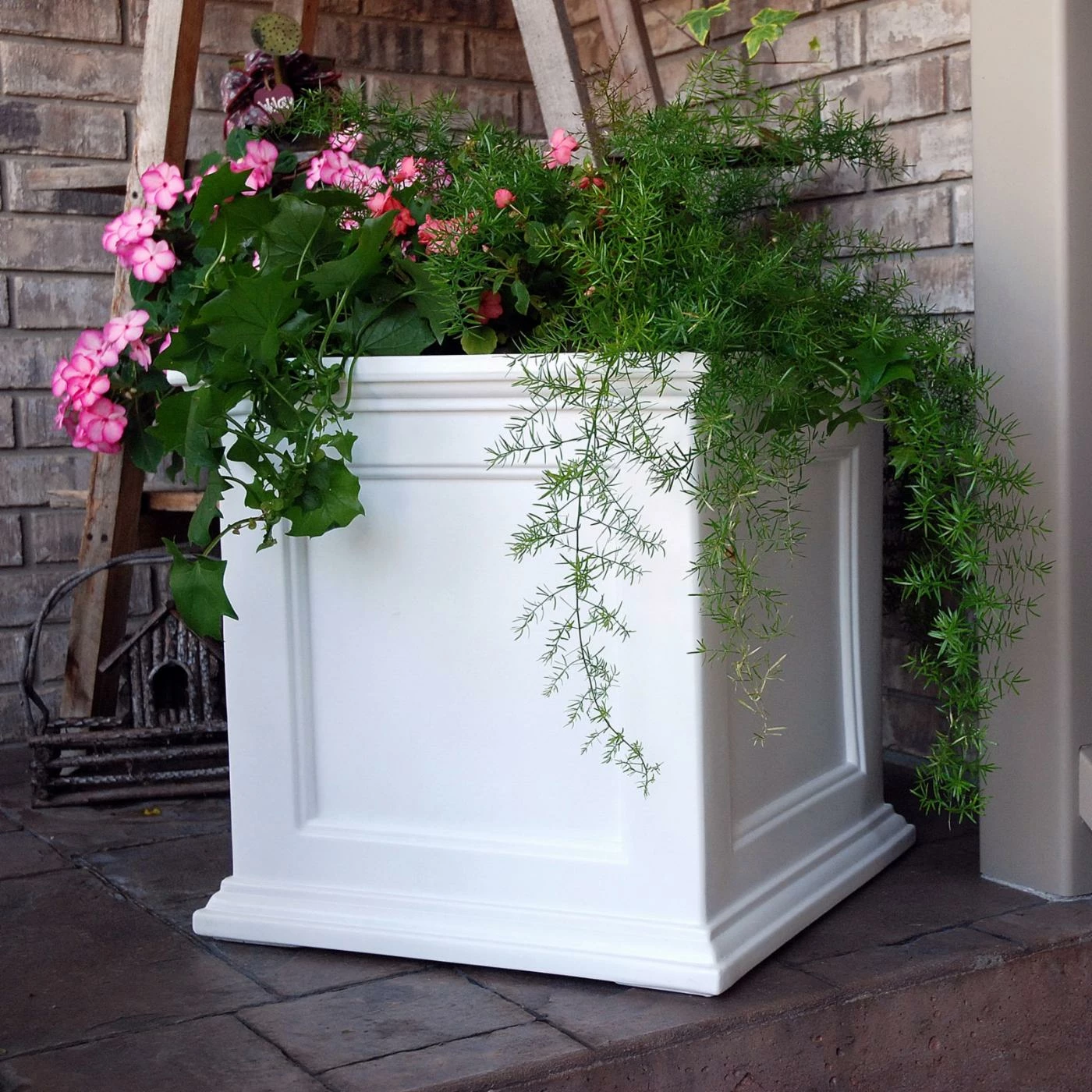 Discount ๐ Gifts For Her Mayne Square Polyethylene Fairfield Patio Planter โจ 2 Discount ๐ Gifts For Her Mayne Square Polyethylene Fairfield Patio Planter โจ - Image 2