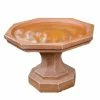 Best Pirce 👍 Gifts For Her Athena Garden Cast Stone Small Octagon Bird Bath 🎁