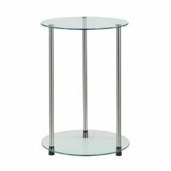 Promo 🔔 Top Gifts Convenience Concepts Designs2Go Round End Table 🎁