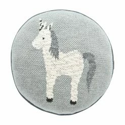Coupon 🧨 Gifts For Kids 3R Studios Unicorn Cotton Knit Pillow 🎁