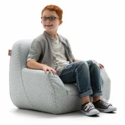 Cheapest ⌛ Gifts For Kids Big Joe Mid Mod Patterned Kids Upholstered Chair 😉