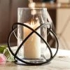 Best Pirce 😀 Top Gifts Danya B Large Metal And Glass Orbits Hurricane Candleholder 🔥