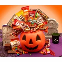 New 😉 Gift Basket Drop Shipping Gift Baskets The Monster Mash Mega Bucket Of Treats ✨