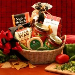 Hot Sale 💯 Gift Basket Drop Shipping Gift Baskets Lets Spice It Up! Salsa Gift Basket 🌟