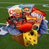 Flash Sale ❤️ Gift Basket Drop Shipping Gift Baskets Touchdown Game Time Snacks Care Package ✔️
