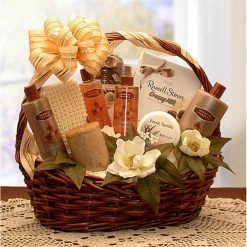 Best Sale 🛒 Gift Basket Drop Shipping Gift Baskets Essence Of Luxury Bath Gift Basket 🔥