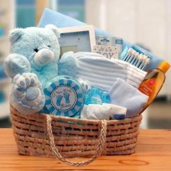 Coupon 🛒 Gift Basket Drop Shipping Gift Baskets Our Precious Baby Carrier - Blue 🛒