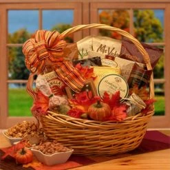 Best Sale 😉 Gift Basket Drop Shipping Gift Baskets Shades Of Fall Snack Gift Basket 🛒