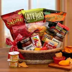 New ⌛ Gift Basket Drop Shipping Gift Baskets A Little Spice Gourmet Salsa & Chips Gift Basket 🤩