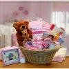 Best Sale 👍 Gift Basket Drop Shipping Gift Baskets Deluxe Welcome Home Precious Baby Basket - Pink 🥰