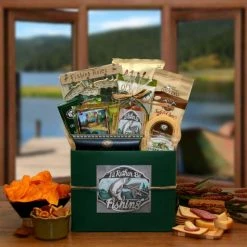 Best Pirce 😍 Gift Basket Drop Shipping Gift Baskets I'd Rather Be Fishing Gift Basket Box 😀