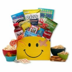 Budget ⌛ Gift Baskets Gift Basket Drop Shipping Smiles Across The Miles Get Well Gift Box 🎉