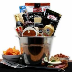 Coupon 😀 Gift Baskets Gift Basket Drop Shipping BBQ Lovers Gift Pail ✨