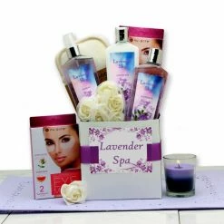 New ⭐ Gift Baskets Gift Basket Drop Shipping Lavender Spa Care Package 🔔