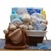 Flash Sale ⭐ Gift Baskets Gift Basket Drop Shipping A New Little Monkey New Baby Gift Basket - Blue ❤️