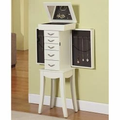 Flash Sale 🌟 Nathan Direct Top Gifts Eiffel Tower 5 Drawer Jewelry Armoire 🎉