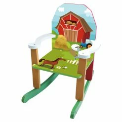 Promo 🤩 Homeware Gifts For Kids Wood Farm Rocking Chair 🥰