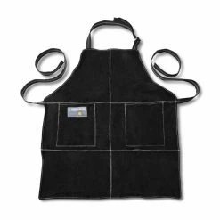 Promo 🌟 Gifts For Him Outset Leather Grill Apron - Black 💯