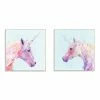 Hot Sale 🎁 Gifts For Kids The Stupell Home Decor Collection Mystic Unicorns Portraits 2 Piece Wall Art Panel Set 🎉