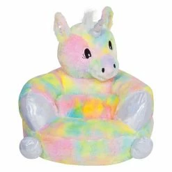 Brand new 🤩 Gifts For Kids Plush Rainbow Unicorn Character Toddler Chair By Trend Lab 😍